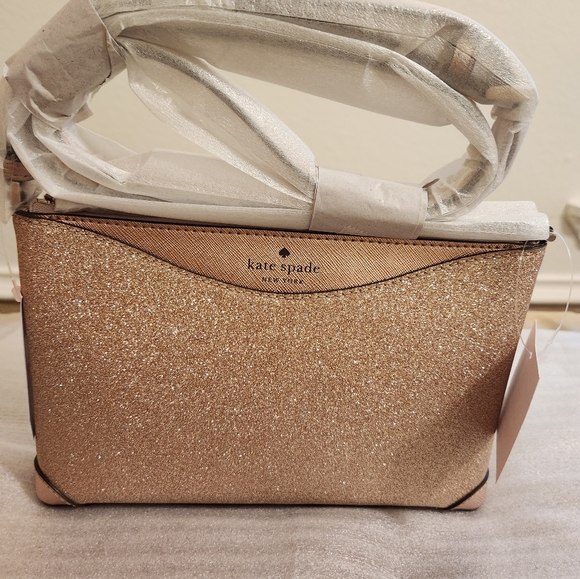 Kate Spade Rosegold Crossbody Bag NWT - Picture 5 of 5